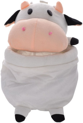 

Twisha Hanging Basket Cow - 7 inch(White)