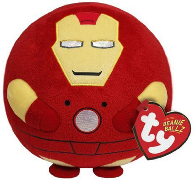 

TY Beanie Babies Iron Man Plushregular(Red)