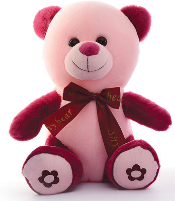 

Dimpy Stuff Teddy Bear - 29 cm(Red Rose)