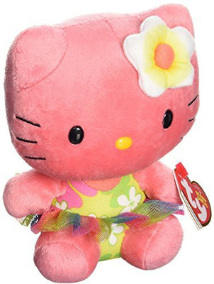 

TY Beanie Babies Hello KitRose Plush(Pink)