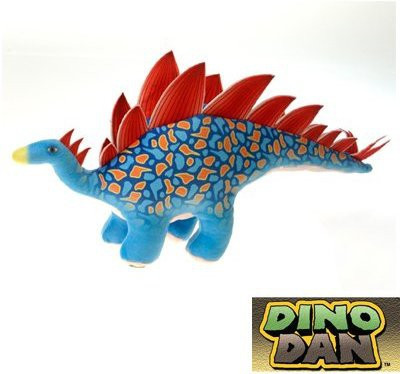 

Fiesta Toys Dino Dan 17" Stegosaurus Dinosaur Plush Animal - 9 inch(Blue)