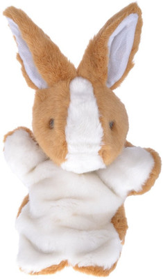 

Twisha Hand Puppets Rabbit - 10 inch(Brown)