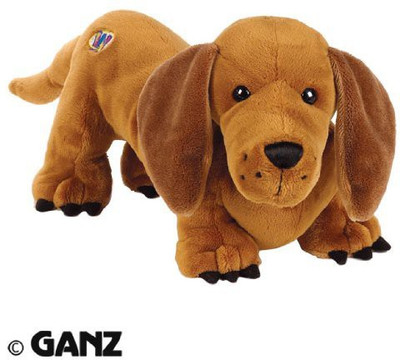 

Webkinz Cinnamon Dachshund(Brown)