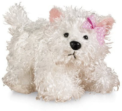 

Ganz lil'kinz terrier plushwhite65"(White)
