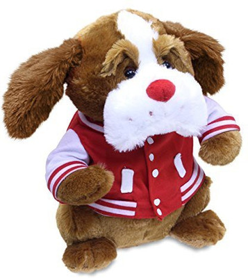 

Cuddle Barn Valentine'S Day Animated Plush Dog Scrappy (Cb4520)(Brown)