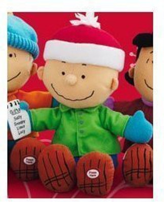 Hallmark Peanuts Xkt5002 Picking The Perfect Gift Charlie Brown Gang Techno(red)