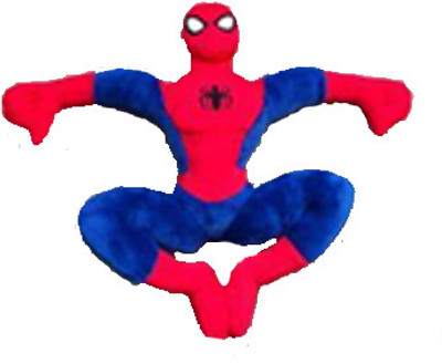 

Marvel Spiderman Toy with Vacuum Holder in Pose - 25 cm(Red, Blue), Blue;red