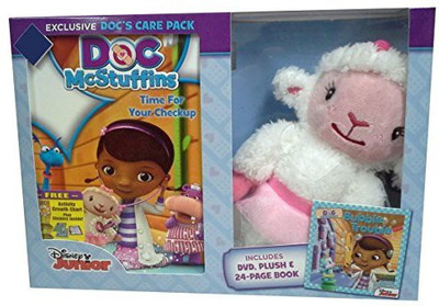 

Disney Doc Mcstuffins Docs Care Pack (Plush + Book + Dvd)(Pink)