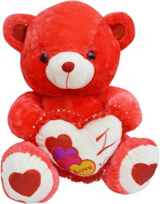 

Erabbit Gracious Love wrap Teddy Bear - 50(Red)