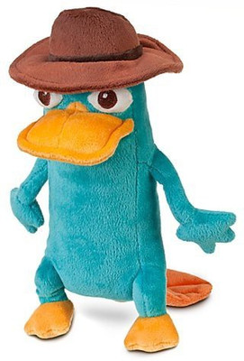 Disney Agent P Mini Bean Bag Plush Toy - 25 inch(Multicolor)