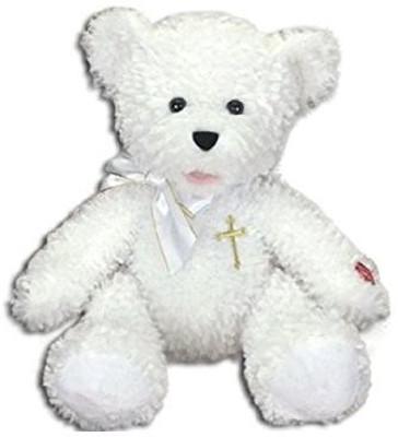

Chantilly Lane 14" Jordan White Bear Sings "Jesus Loves Me"(White)