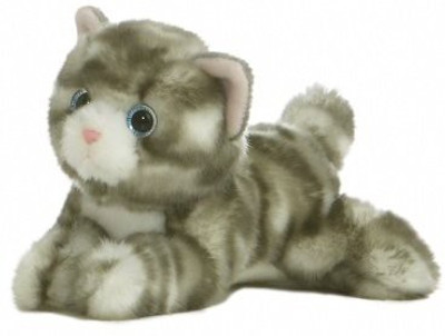 

Aurora World Inc Simply Grey Tab 8" Plush(Grey)