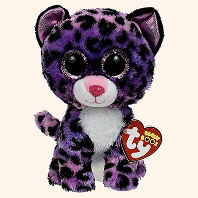 

ty Beanie Boos Jewel Leopard (Justice Exclusive)(Purple)
