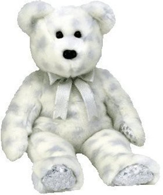 

TY Beanie Babies The Beginning Bear(White)