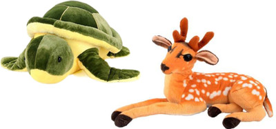 

Alexus Deer And Turtle - 32 cm(Multicolor)