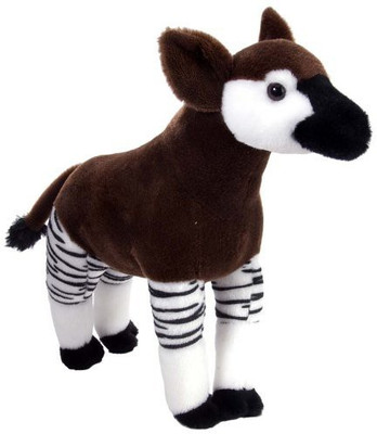 

Wild Republic Cuddlekin Okapi 12" Plush(Brown)