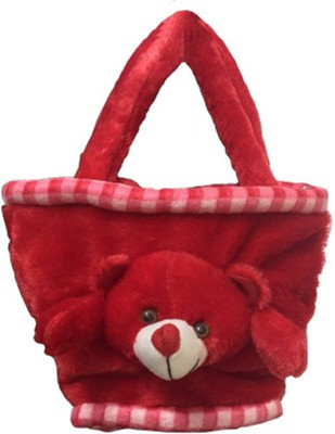 

PIST Soft Toys Red Basket Bag - 10 cm(Red)