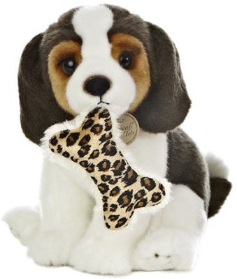 

Aurora World Miyoni Tots 9" Plushbeagle With Play(White)