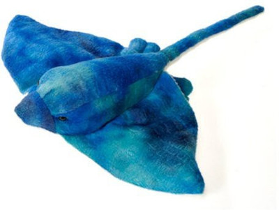 

Fiesta Toys Blue Stingray Sting Ray Plush Animal 14" - 10 inch(Blue)