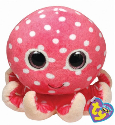 

ty Ollie - Octopus - 6 inch(Pink)