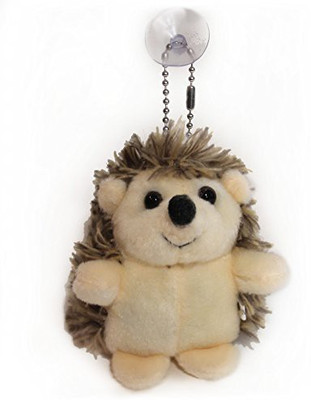 

Lucore Home Lucore Happy Hedgehog Plush Animal Keychain Hanging(Brown)