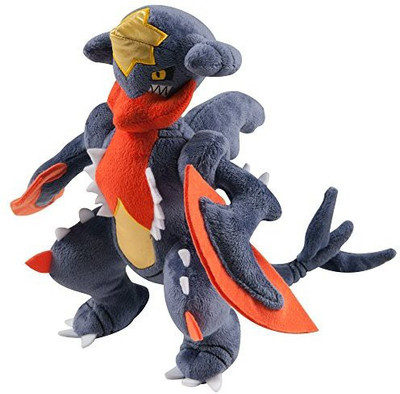 

Tomy PokÃ©mon Mega Plush, Garchomp - 25 inch(Multicolor13)