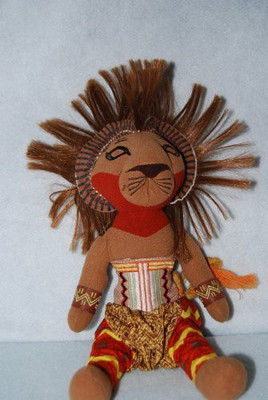 

Unknown The Broadway Musical Lion Kings Simba Plush(Brown)