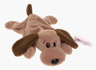 

TY Beanie Babies Bones Dog(Brown)