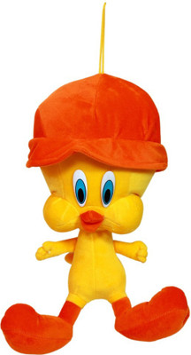 MGPLifestyle Deluxe Yellow Plush Tweety with Cap 30Cm 30 cm Yellow MGPLifestyle Soft Toys