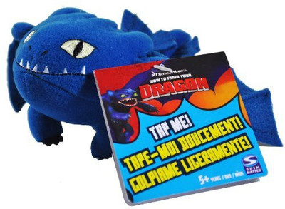 

DreamWorks Movie Series "How To Train Your Dragon" 5 Inch Long Mini - 9 inch(Blue)
