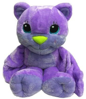 

Hug A Lots Fuzzy Bear Plush - 13 inch(Purple)