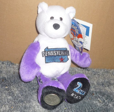 

Limited Treasures Pennsylvania State Quarter Bear 2(White)