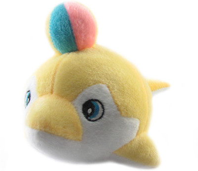 

Tickles Cute Dolphin With Ball - 23 cm(Yellow)