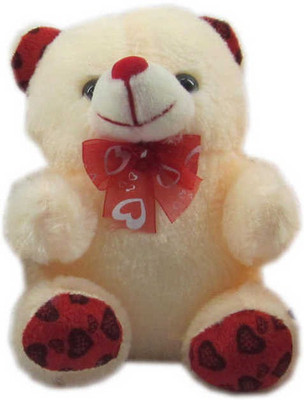 

Advance Hotline Teddy bear with ribbon - 9 cm(White)