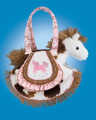 

Douglas Cuddle Toys Kicky Boots Sak With Spot Horse 75"(White)