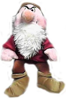 

Disney Snow White 14" Grumpy Plush Doll - 13.77 inch(White)