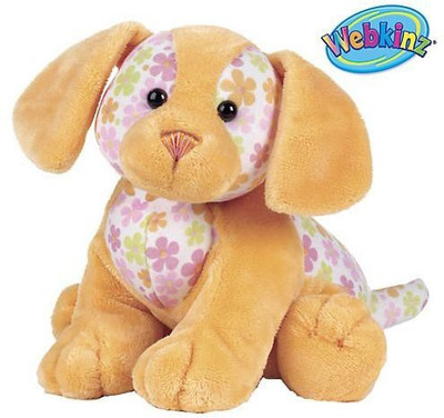 

Webkinz Virtual Pet Plush Petal Puppy (8 Inch)(Orange)