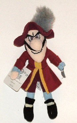 

Canasa Trading Corp. Disney Beanbag Captain Hook(Brown)