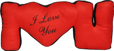 

Indigo Creatives Valentine I love you Romantic Pillow - 9 inch(Multicolor)