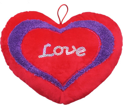 

Tipi Tipi Tap Soft Love Heart With Handmade Pattern - 28 cm(Multicolor)