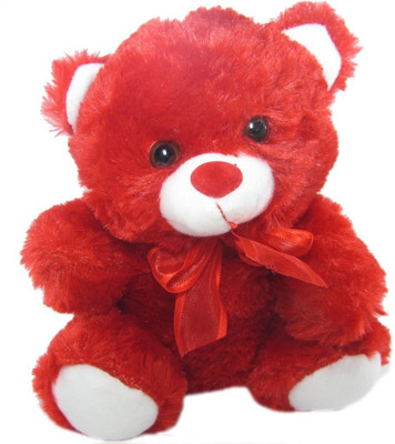 Tickles Cute Red Teddy 8 inch Red Tickles Soft Toys