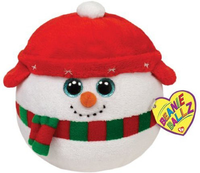 

TY Beanie Babies Icebox Snowman - 10.2 inch(White)