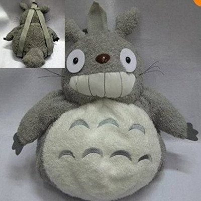 

JapanCos My Neighbor Totoro Backpack Plush Bag 20" (50Cm) Anime - 5 inch(Grey)