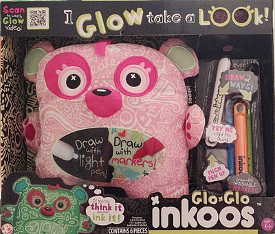 

Inkoos Glo in the Dark Inkoos Glo*Glo Glow In The Dark Pink Bear(Pink)