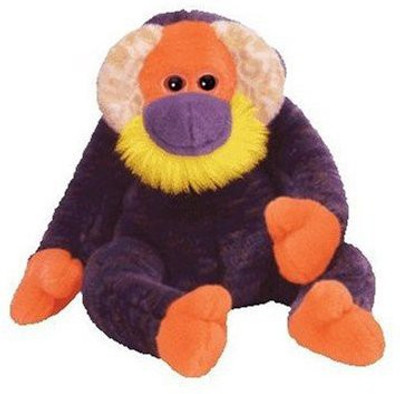 

TY Beanie Babies Bananas The Monkey - 9.05 inch(Purple)