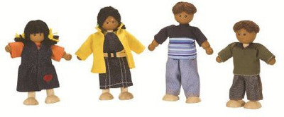 

Plan Toys Planhouse Ethnic Family 1345(Multicolor)