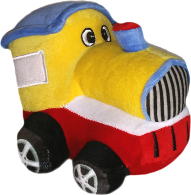 

Soft Buddies Plush Toy Engine - 4 inch(Yellow)