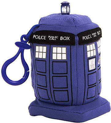 

Doctor Who Small Tardis Talking & Flashing Clip On Plush(Blue)