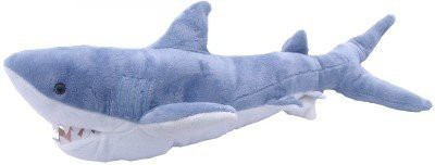 

Rhode Island Novelty Mako Shark Plush Puppet - 13 inch(Blue)