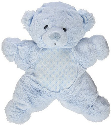 

Nat and Jules Plush Blue Bear Flatso With Rattle(Blue)